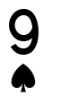 handranking 9 spade